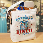 Bingo Personalized  Canvas Tote Bag